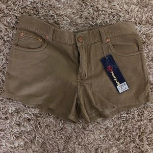 🌟🎉 HOST PICK!🍾💗 NWTs khaki corduroy  shorts
